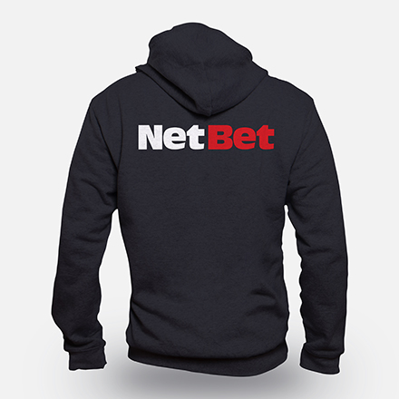 NetBet HoddieBack Black Back